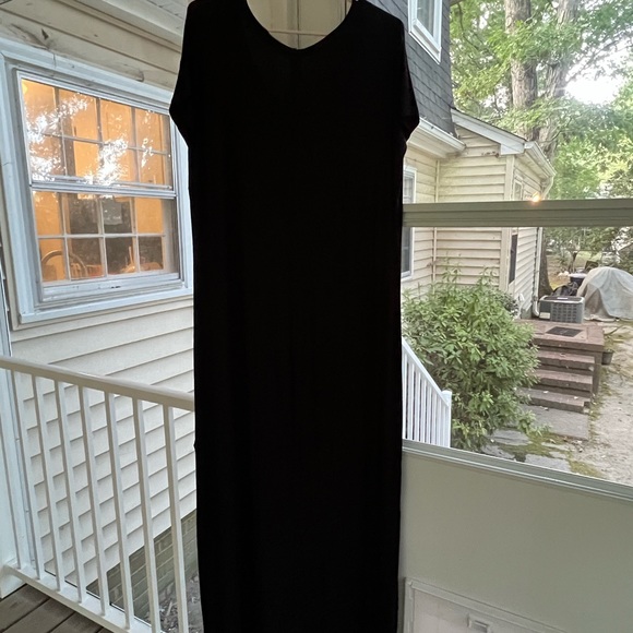 NWT Size 14/16 Swimsuits For All Black Maxi Dress - Picture 2 of 4